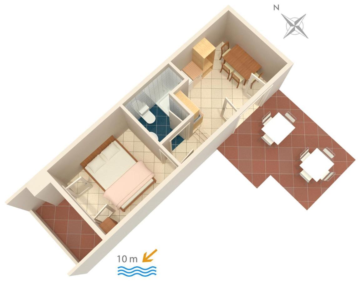 Apartment Pokrivenik 5231B Gdinj المظهر الخارجي الصورة